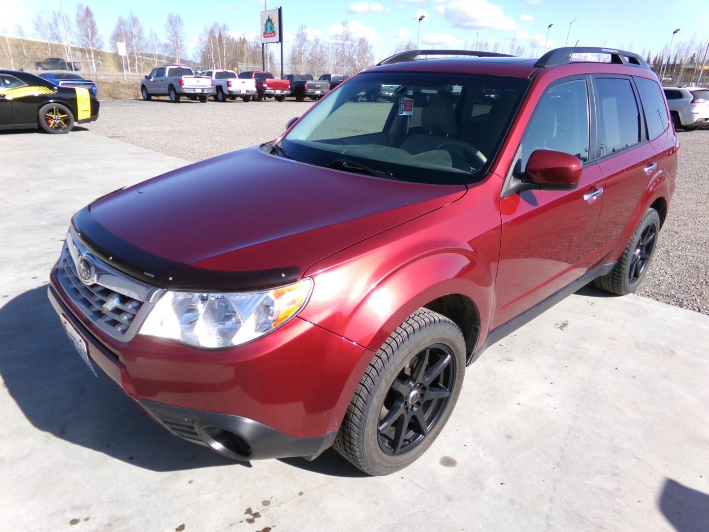 2012 Red /Black Subaru Forester (JF2SHADC4CH) with an 5.3L Vortec V8 engine, 4-Speed Automatic Overdrive transmission, located at 2630 Philips Field Rd., Fairbanks, AK, 99709, (907) 458-0593, 64.848068, -147.780609 - Photo#0